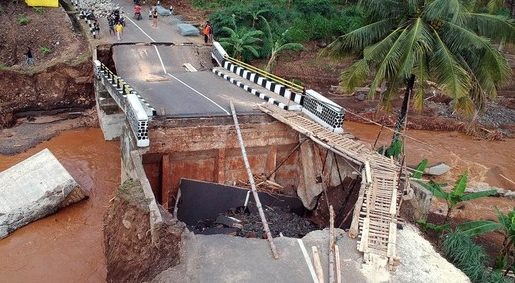 Begini kondisi akses Geopark Ciletuh Sukabumi